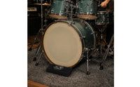 Textured Cover Bass Drum Anti-Slip Pad EVA Core Bass Drum Stop Pad Guard
