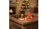 Felt-Look Goose Figurine Cute Goose Ornament Tabletop Charming for Desk