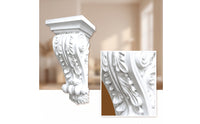 Ornate Corbel Bracket Carved PU Corbel Lightweight Decorative Corbels Ornamental for DIYers
