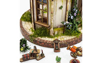 DIY Bookcase Vignette Kit Detailed Design 3D Bookcase Vignette Model DIY Miniature House for Bookshelf