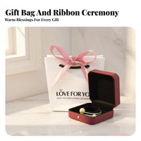 High-End Jewelry Gift Box Elegant Design Band Presentation Box Soft Interior Lining for Women, Couples, Gifting, Special Occasions, Weddings