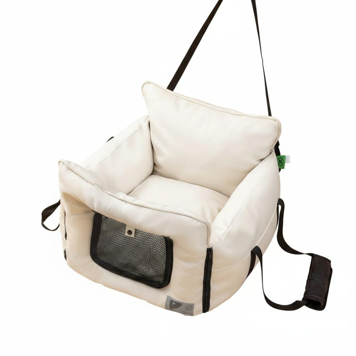 Easy Installation Dog Car Booster Seat Two-Way-Use Design Dog Booster Car Seat Sturdy Frame for Road Trips, Vehicle, Home