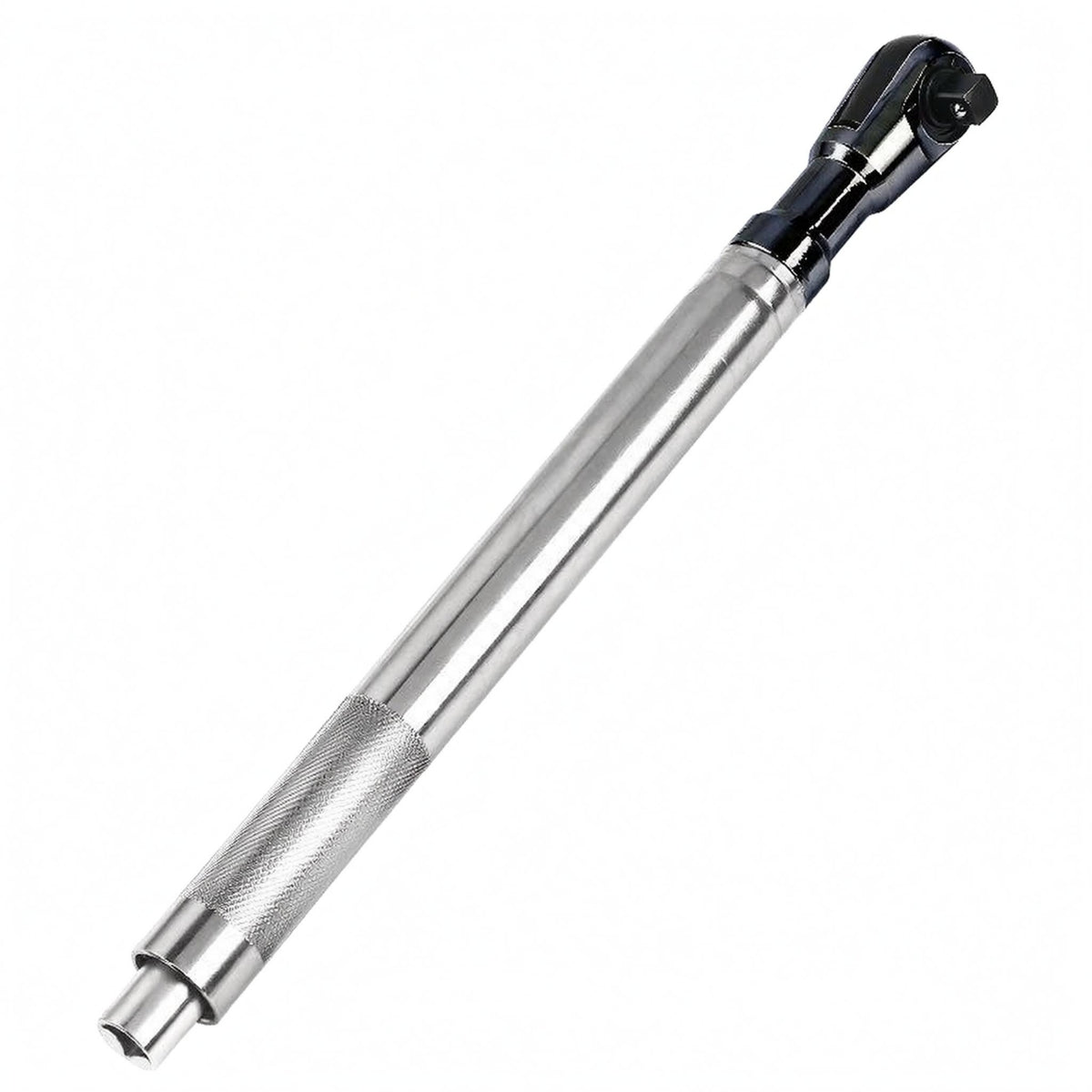 1/2-Inch Ratchet Wrench Knurled Grip Long-Handled Ratchet Wrench Hand Tool Sturdy Corrosion Resistant for Assembly Work