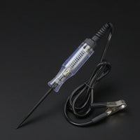 Alligator Clip Test Pen Transparent Handle Automotive Test Pen Electrical Tip Tester 190 Mm