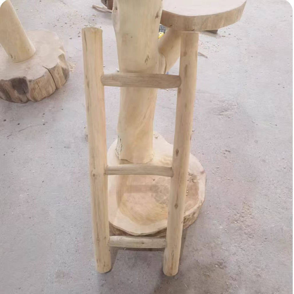 实木猫爬架原木枯树干大型猫窝网红猫爬树宠物跳台耐磨不粘毛防腐
