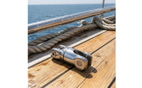 Compact Stainless Steel Boat Anchor Chain Swivel Connector Strong Articulated Connector for Yacht Rigging