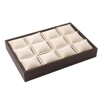 Watch Organizer with Pillows Protective Watch Display Tray Soft for Collectors