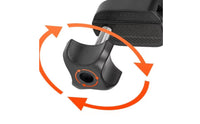 Easy to Install Desk Clamp with Dual Holes Padded Mounting Base with Screw Clamp Adjustable Audio Arm Base Compact for Livestreaming