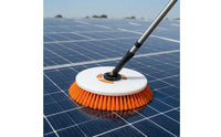 Round Solar Panel Cleaning Brush Head High-Density Solar Brush Head Soft Lightweight for Homeowners