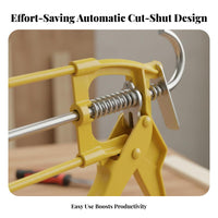 Caulking Labor-Saving Silicone Home Improvement Tool Mess-Clean-Flow-Clean-Flow Comfortable Grip for Homeowners, Window Sealing