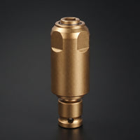 One-Piece Wrench to Drill Adapter Knurled Power Wrench Adapter with Hex Shoulder Metal Tool Multipurpose for Electricians