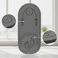 Non-Slip Jump Rope Mat with Straps Shock-Absorbing Jump Rope Mat Noise-Reducing Floor-Protecting for Fitness Enthusiasts