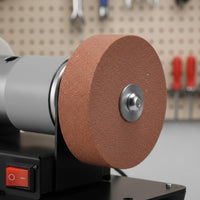Mini Bench Grinder Multifunctional Double Wheel Bench Polisher Small Countertop Grinder Low Noise Power Tool Portable