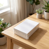 DIY Double-Sided White Cardstock for Sketching, Calligraphy, and Graffiti - Blank Cards for Office and Holiday Use