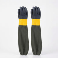 Textured Grip Chemical-Resistant Gloves Anti-Slip Corrosive-Resistant Gloves 70 Cm