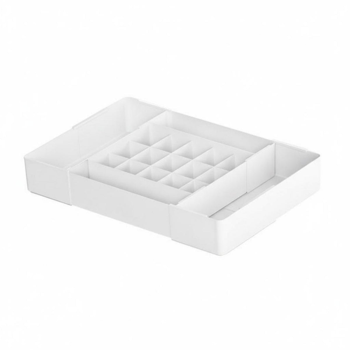Adjustable Compartment Box Space Saving Drawer Organizer Stackable for Wardrobe
