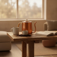 Coffee Kettle with Gooseneck Spout Compact Gooseneck Kettle with Lid Small for Kitchen