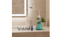 Ear Irrigation Flushing System Manual Ear Cerumen Removal Kit with Basin Hand-Held Easy to Use for Adults, Home, Bathroom