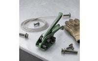 Manual Strapping Tensioner Hand-Operated Polyester Strapping Tensioner Compact Manual Banding Tool for Packagers
