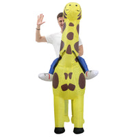 Cartoon Giraffe Inflatable Costume for Halloween