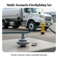 Multi-Function Fire Hydrant Wrench Long-Lasting Fire Hydrant Spanner Wrench Versatile Firefighting Equipment Precision Grip for Truck Drivers, Municipal Workers, Maintenance Personnel, Emergency Team, Outdoor, Construction Sites