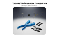 Rim Protection Two-Wheeler Tire Changing Tool Non-Marring Bike Tire Installation Pliers Labor-Saving for Cyclists, Home Maintenance