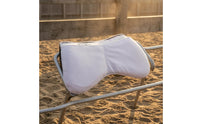Shock Absorbing Saddle Pad Strap Loop Contoured Saddle Pad Equine Riding Supplies