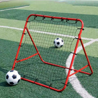 Black Soccer Rebound Net Reinforced Edges Soccer Training Net Mesh Athletic Gear Hand-Finished
