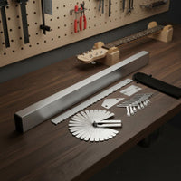 Fret Leveling Beam Professional Guitar Fret Leveling Beam Neck Straight Edge Tool for Luthiers, Repair Bench