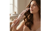 Multi-Use Hair Styling Tool Multifunctional Hair Styling Tool with Brush Attachment Handheld Interchangeable Waving Rod for Beginners, Home, Dorm
