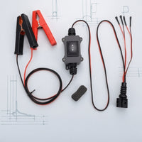 Motor Test Tool with Gripping Clips Wired Gripping Clip Insulated Test Wire for Home Mechanics