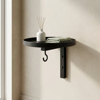Outdoor Wall-Mounted Bird Bath Metal Bird Bath with Hanging Bracket Long-Lasting Hanging Bracket Compact for Patio