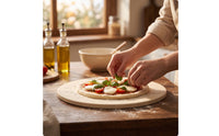 High-Temperature Pizza Stone Even Cooking Cordierite Pizza Stone Flat for Gas Grill