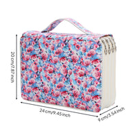 200 Slot Pencil Case Multi Layer Zipper Pencil Bag With Handle Art Supply Storage for Artists, School