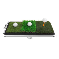 Portable Golf Practice Mat with Rubber Base Easy to Clean Golf Practice Mat Versatile Long-Lasting for Golfers, Beginners, Backyard