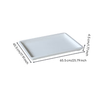 Food Grade Yeast Proofing Box Reinforced Yeast Proofing Tray Rectangular Container Shallow for Pizzerias