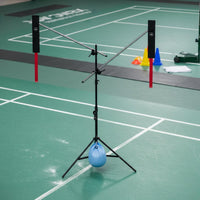 Sturdy Materials Badminton Power Hitting Coach Posture Correction Solo Badminton Practice Stand Stable Tripod Base Sports Equipment for Adults, Beginners, Indoor
