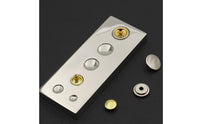 Snap Rivet Setter Base Multi-Use Mirror Finish Setting Base Craft Equipment for Leatherworkers