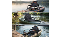 Kayak Seat with Armrests Ergonomic Kayak Seat Cushioned for Kayaking