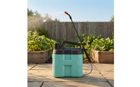 Portable Sprayer with Shoulder Strap Cordless Sprayer with Spraying Rod Adjustable for Gardeners, Homeowners, Yard, Greenhouse