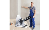 Inside Corner Trowel Mirror Polished Corner Finishing Tool with ABS Handle 90-Degree Trowel Heavy Duty Long-Lasting