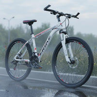 Shock Absorption 26 Inch Mountain Bike Disc Brakes Mountain Bike Variable Speed Outdoor Vehicle High-Carbon Steel Frame for Adults