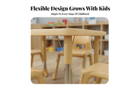 Height Adjustable Kids Table Graffiti-Resistant Surface Adjustable Height Kids Table Easy to Clean Childrens Drawing and Study Desk for Young Children