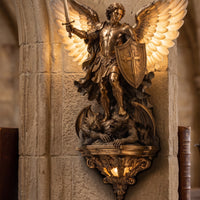 Gothic Sculptural Sconce Fantasy-Inspired Decorative Sconce Rustic Wall Light Fixture Organic for Entryways