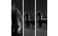 Horse Figurine Vintage Horse Sculpture Resin Decor for Homeowners, Living Room