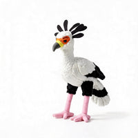 Cartoon Secretary Bird Plush Toy
