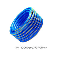 Coiled Garden Hose 100m Garden Spring Hose Freeze-Resistant Water Pipe for Homeowners