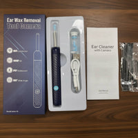 Ear Cerumen Removal Tool with Camera 1080P High Definition Ear Cleaning Kit with Tweezers Wireless Smart for Adults, Home