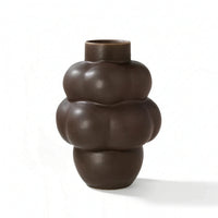 Balloon Vase Smooth Tabletop Vase Compact for Shelf
