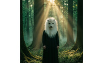 Lion Headpiece with Mane Realistic Lion Head Headpiece Latex for Theater Performances